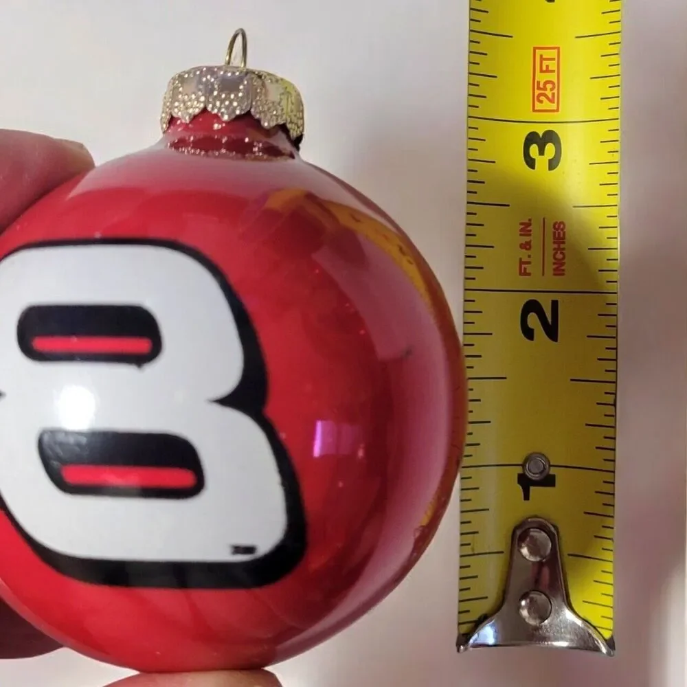 10 Vintage Nascar Christmas Tree Ornaments Dale Earnhardt Jr #8 Collection 2004